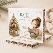 Personalizowana książka z bajkami to piękny prezent dla dziewczynki na święta lub inną okazję.