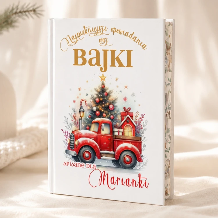 Książka dla dziecka z kolorowymi barwionymi brzegami.