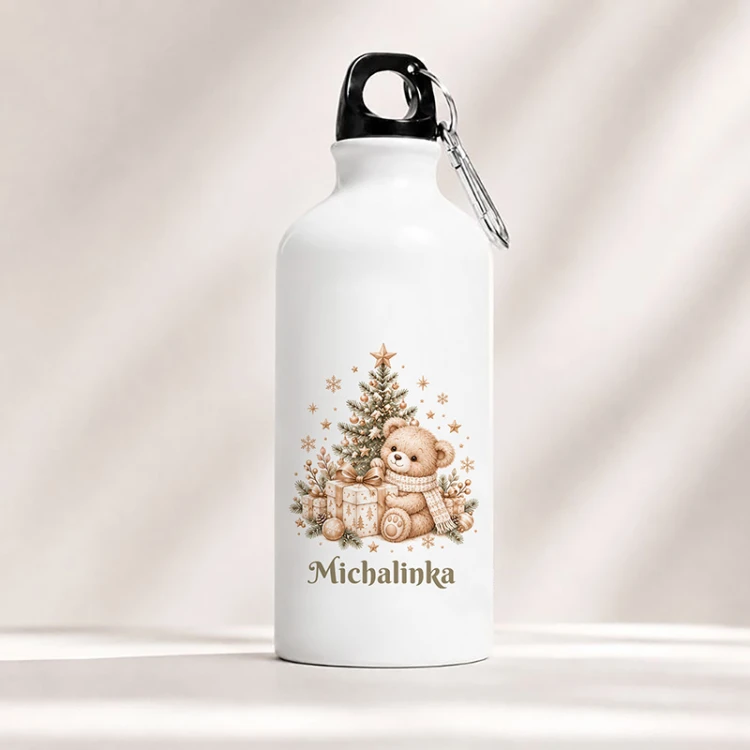 Personalizowany bidon z imieniem dziecka.