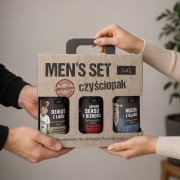 Zestaw 3 żeli pod prysznic LaQ 8w1 – zabawny prezent dla faceta.