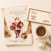 Personalizowany list od Świętego Mikołaja z imieniem dziecka to wyjątkowy prezent na Święta.