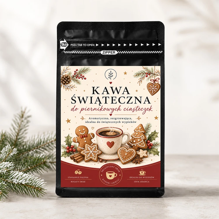 Świąteczna kawa to elegancki upominek firmowy dla pracowników i klientów.