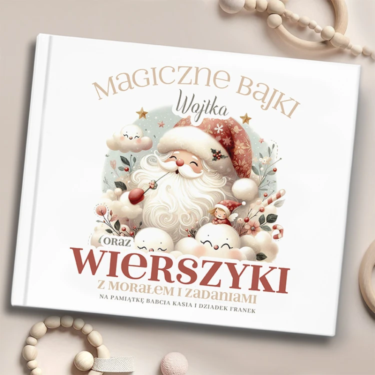 Personalizowana książka z bajkami to piękny prezent dla dziecka na święta lub inną okazję.