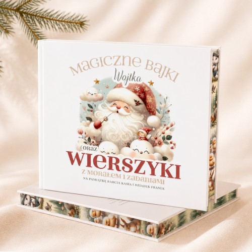 Personalizowana książka z bajkami to piękny prezent dla dziecka na święta lub inną okazję.